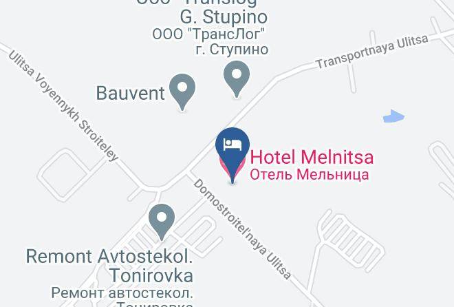 Stupino - Hotel Melnitsa Maps