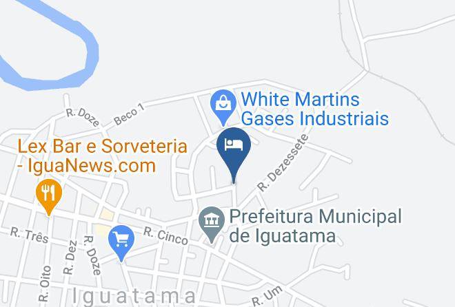 Iguatama - Hotel Melo Maps