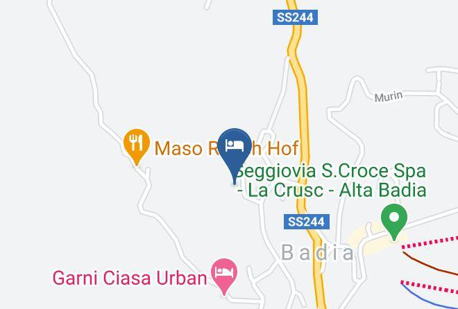 Bolzano - Hotel Melodia Del Bosco Maps