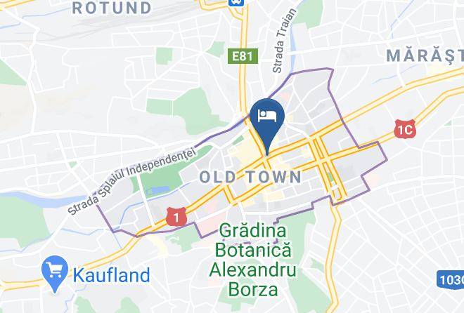 Cluj Napoca - Hotel Melody Central Maps