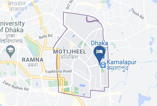 Dhaka - Hotel Melody International Maps