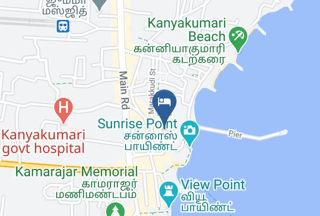 Kanniyakumari - Hotel Melody Park Maps