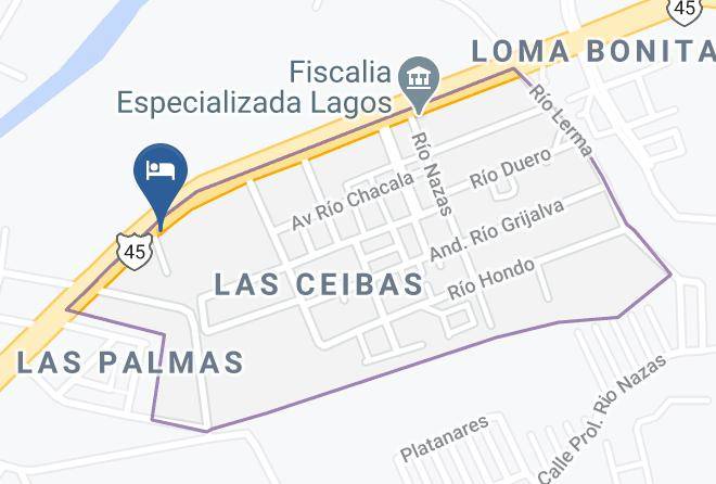 Lagos De Moreno - Hotel Memora Celaya Maps