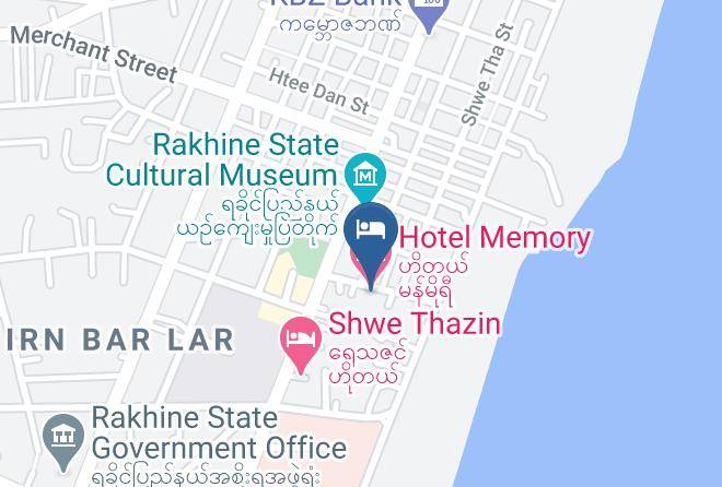 Sittwe - Hotel Memory Maps