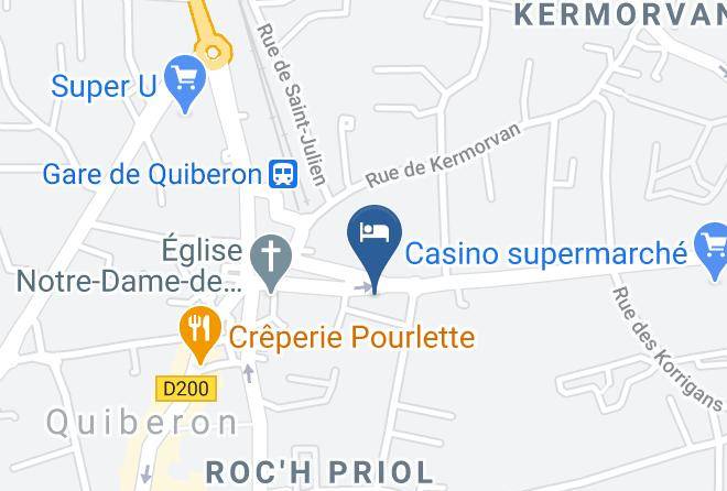 Hotel Men Er Vro Map