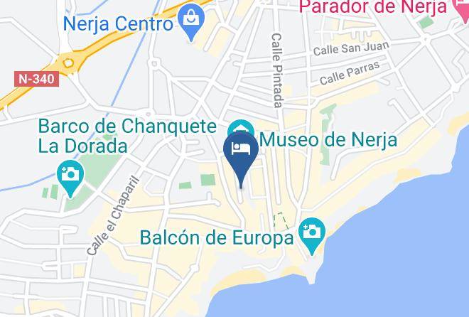 Malaga - Hotel Mena Plaza Maps