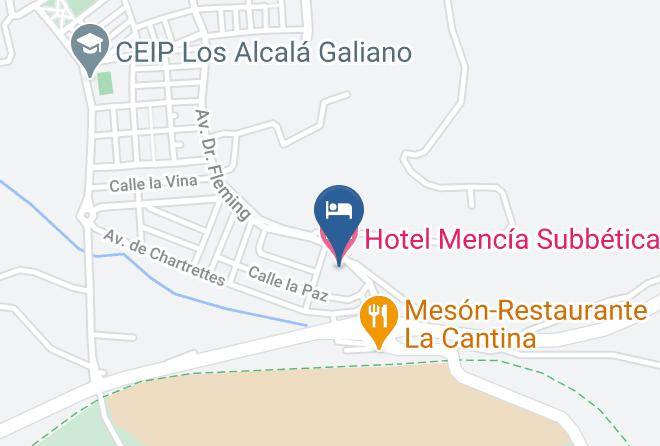 Cordoba - Hotel Mencia Subbetica Maps
