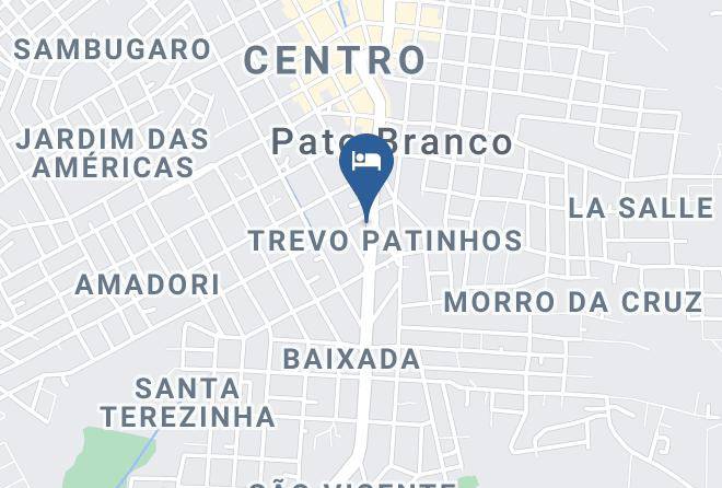 Pato Branco - Hotel Menegatti Maps