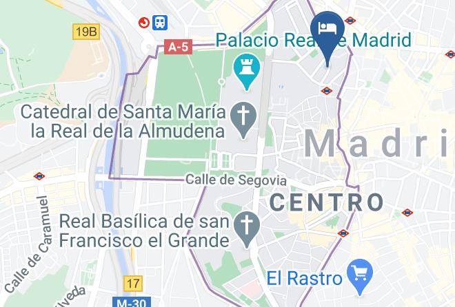 Madrid - Hotel Meninas Maps