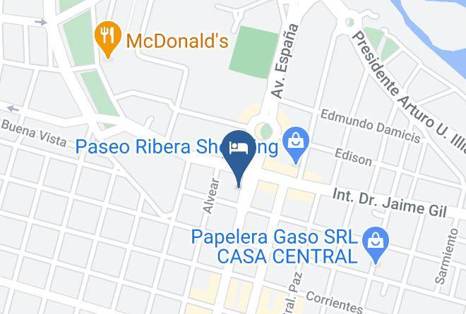 Rio Cuarto Department - Hotel Menossi Maps