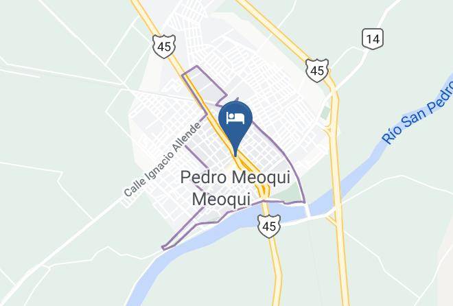 Meoqui Municipality - Hotel Meoqui Maps