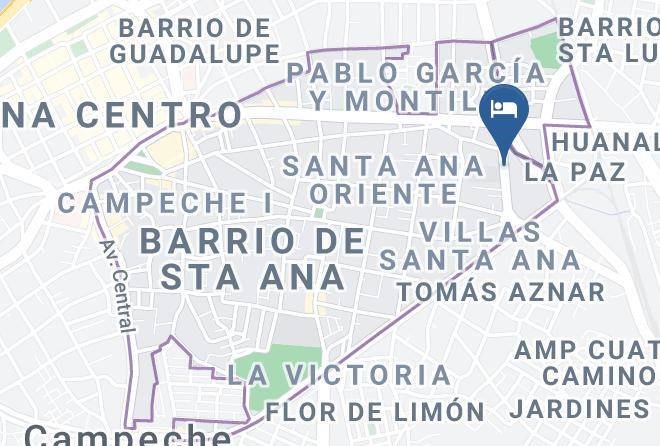 Campeche Barrio Santa Ana - Hotel Meraki Maps