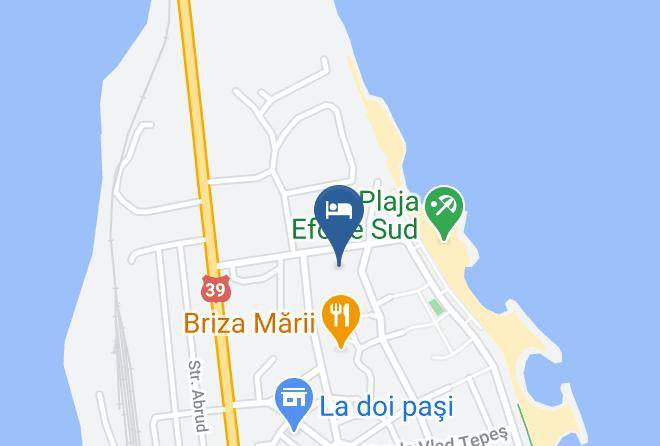 Eforie - Hotel Mercur Maps