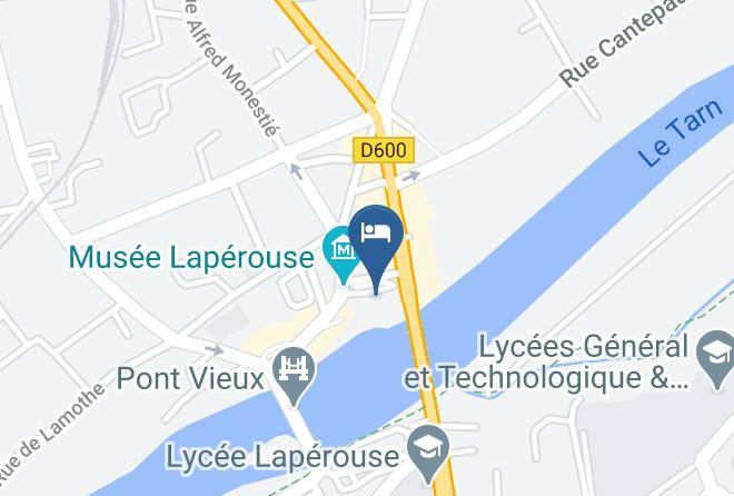 Hotel Mercure Albi Bastides Map