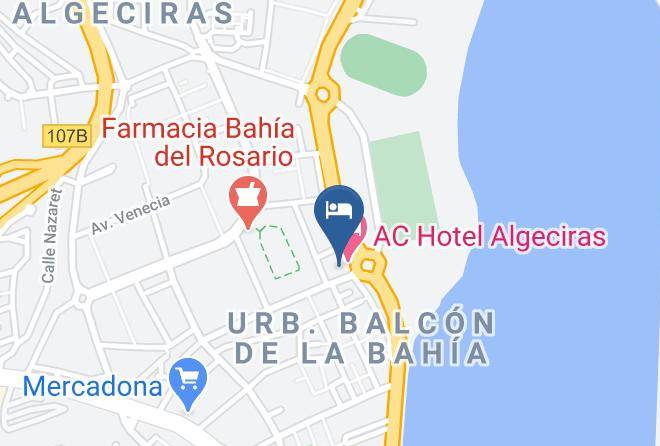 Hotel Mercure Algeciras Map
