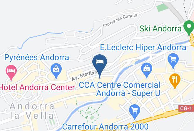 Andorra La Vella - Hotel Mercure Andorra Maps