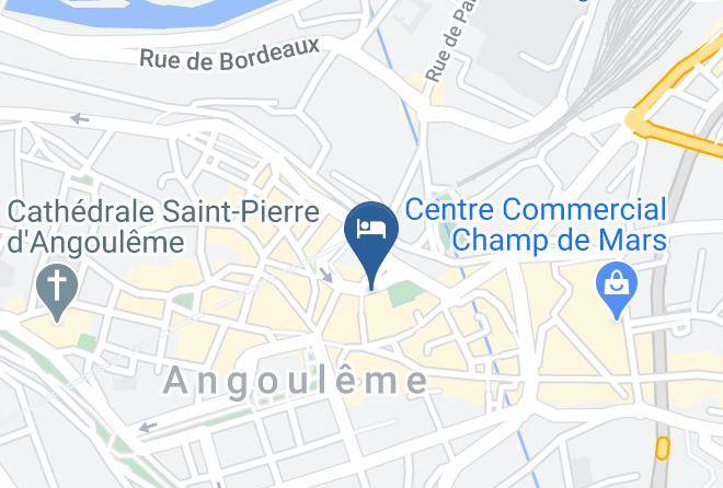 Charente - Hotel Mercure Angouleme Maps