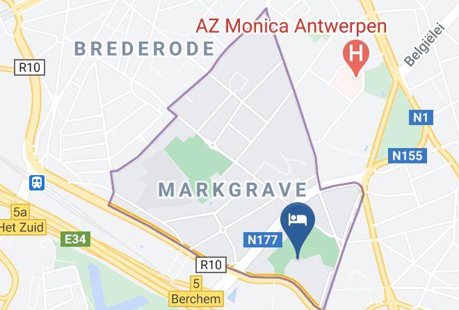 Antwerp - Hotel Mercure Antwerp City South Maps