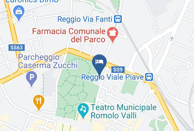 Hotel Mercure Astoria Reggio Emilia Map