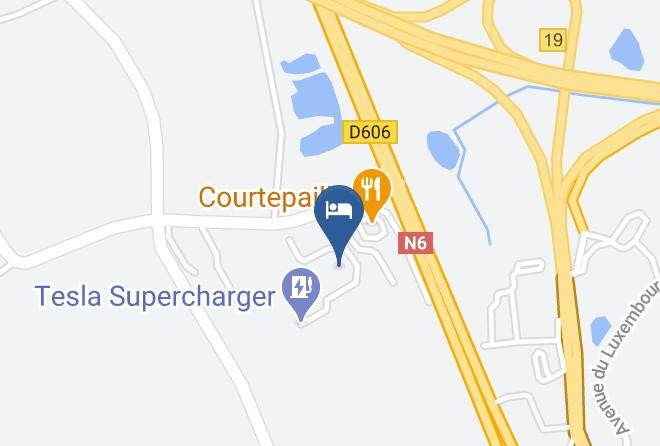 Yonne - Hotel Mercure Auxerre Nord Maps