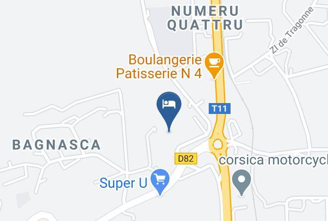 Northernsica - Mercure Hotel & Spa Bastia Biguglia Maps