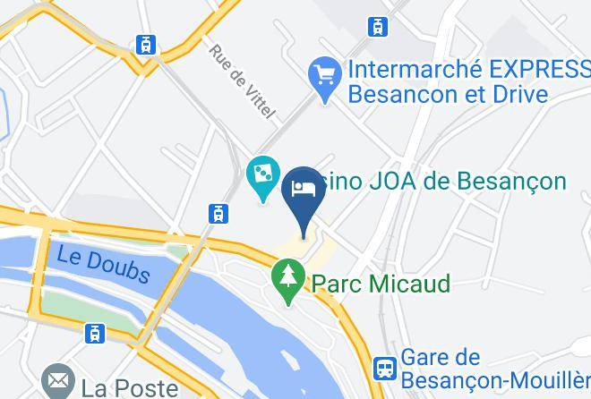Doubs - Hotel Mercure Besancon Parc Micaud Maps