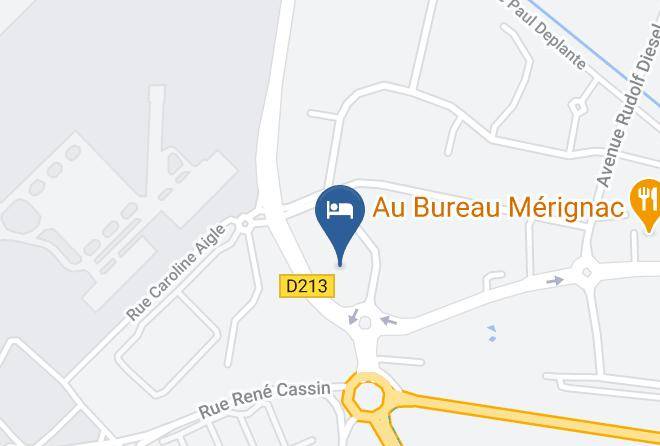 Gironde - Hotel Mercure Bordeaux Aeroport Maps