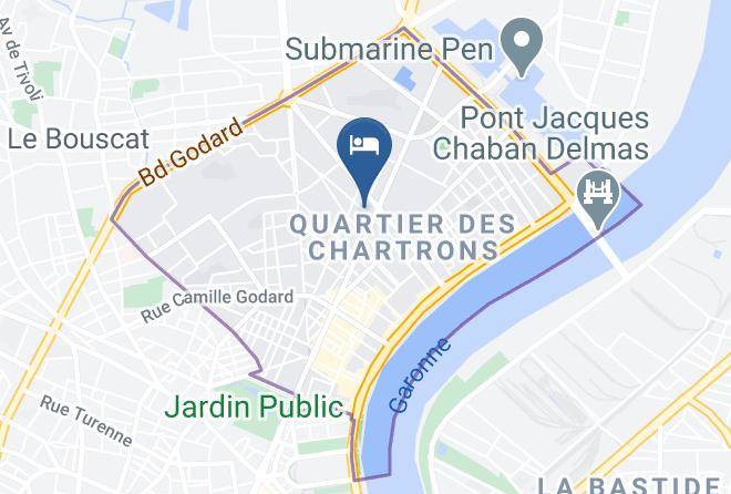 Gironde - Hotel Mercure Bordeaux Chateau Chartrons Maps