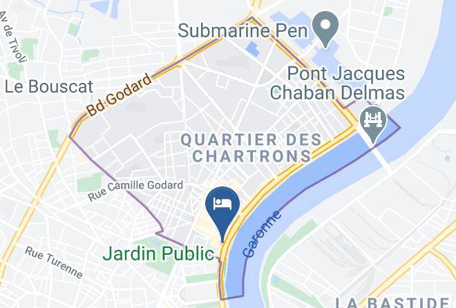 Hotel Indigo Bordeaux Centre Chartrons Map