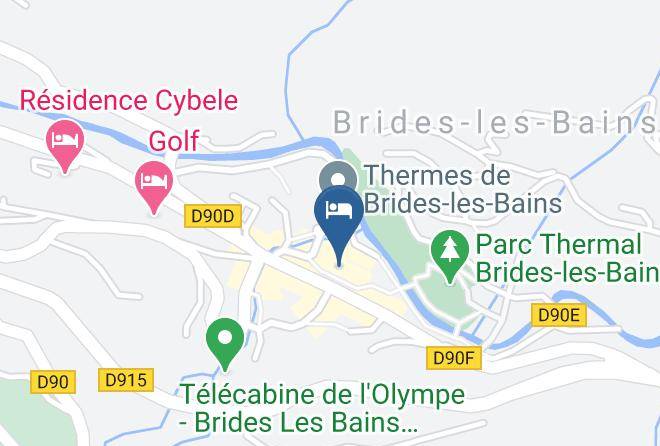 Savoie - Grand Hotel Des Thermes Brides Les Bains Maps
