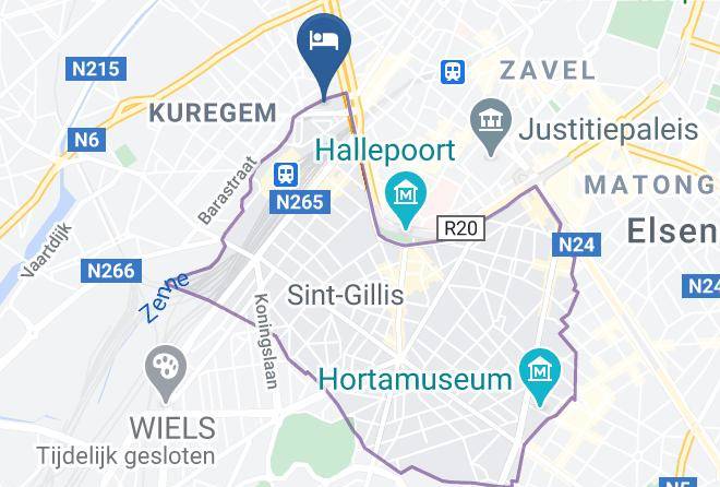 Sint Gillis - Hotel Mercure Brussels Centre Midi Maps