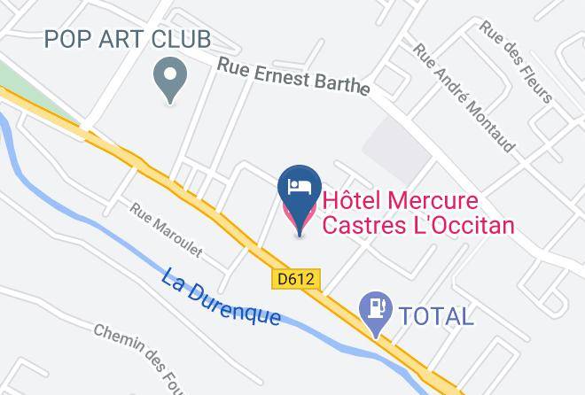 Tarn - Hotel Mercure Castres L'occitan Maps