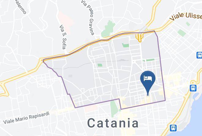 Catania - Excelsior Grand Hotel Catania Maps