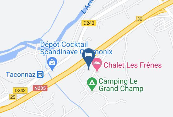 Haute Savoie - Hotel Mercure Chamonix Les Bossons Maps