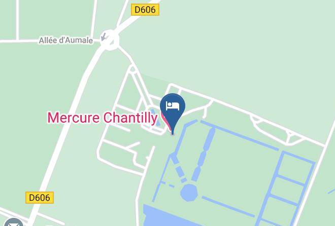 Oise - Hotel Mercure Chantilly Resort & Conventions Maps