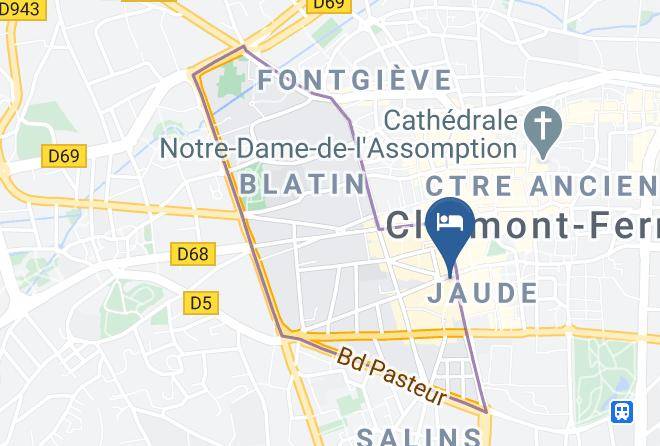 Puy De Dome - Hotel Mercure Clermont Ferrand Centre Jaude Maps