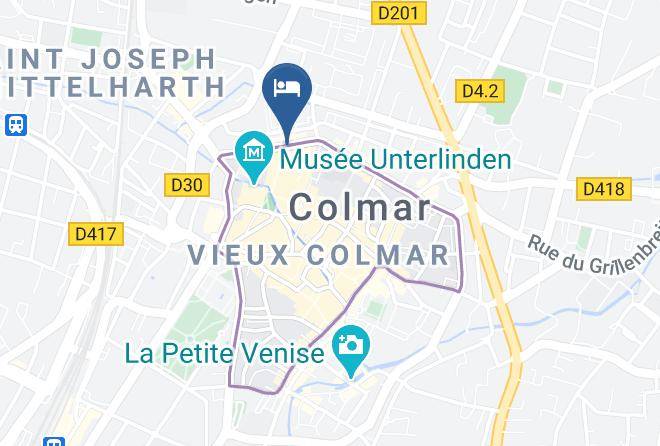 Haut Rhin - Hotel Mercure Colmar Centre Unterlinden Maps