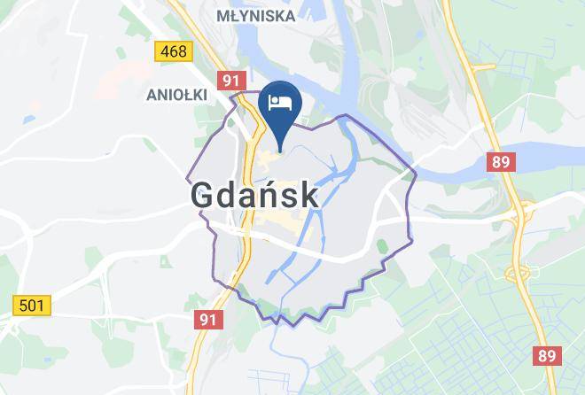Hotel Mercure Gdansk Stare Miasto Map