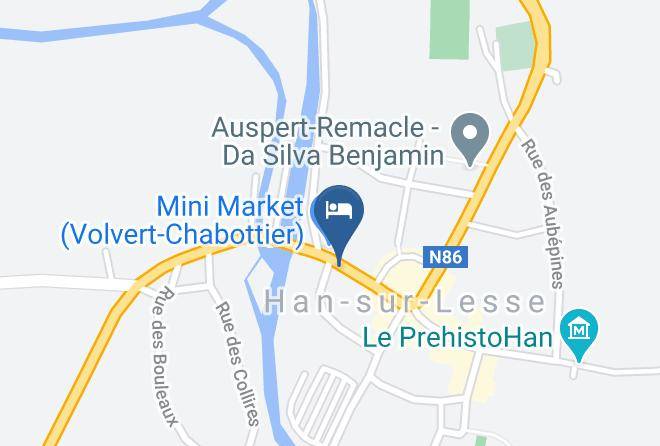 Namur - Hotel Mercure Han Sur Lesse Maps