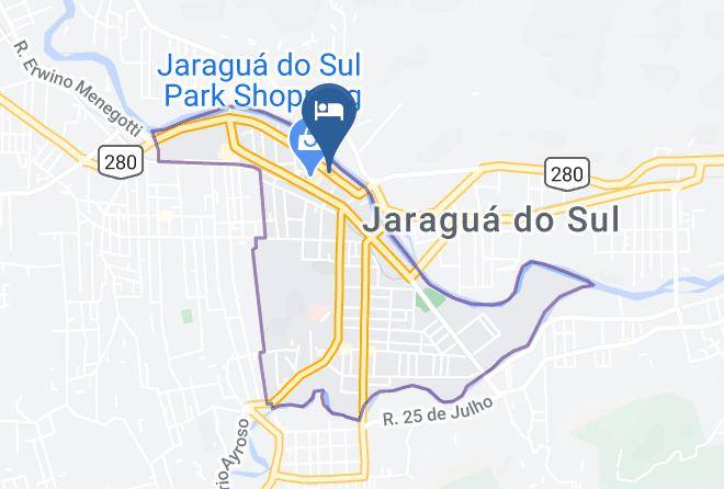 Jaragua Do Sul - Mercure Jaragua Do Sul Hotel Maps