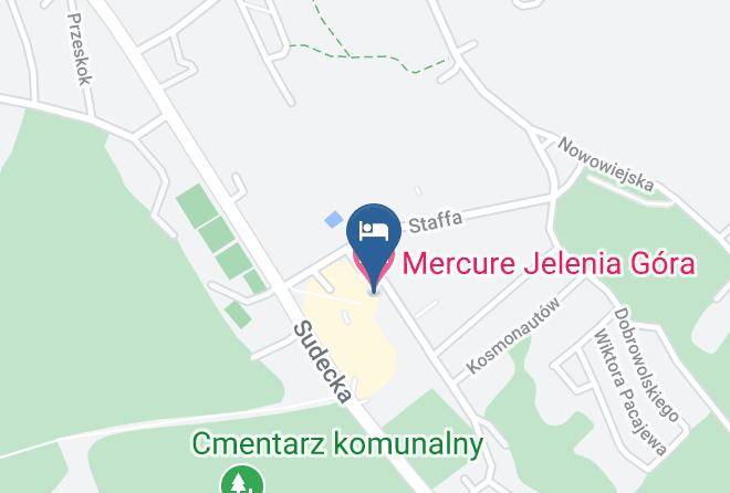 Jelenia Gora - Hotel Mercure Jelenia Gora Maps