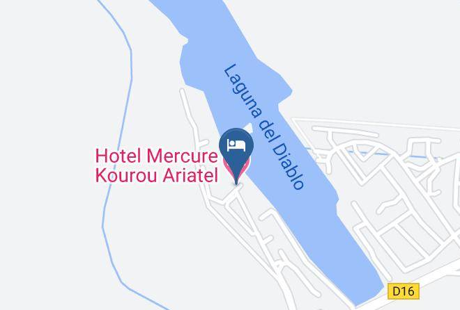 Kourou - Hotel Mercure Kourou Ariatel Maps