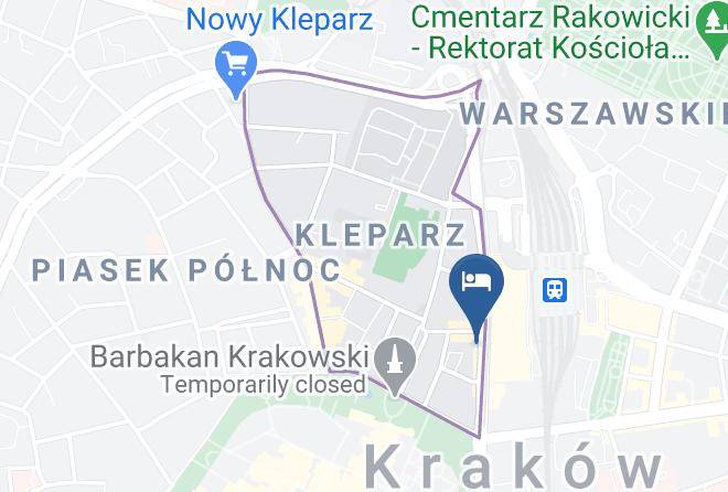 Cracow - Hotel Mercure Krakow Stare Miasto Maps