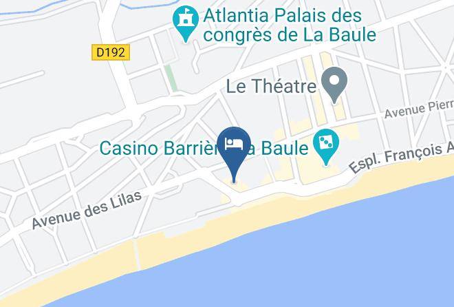 Loire Atlantique - Hotel Mercure La Baule Majestic Maps