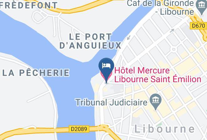 Gironde - Hotel Mercure Libourne Saint Emilion Maps