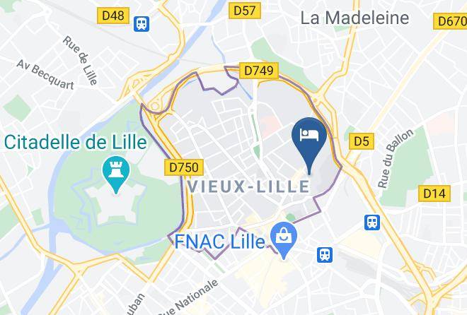 Nord - Hotel Ibis Budget Lille Centre Maps