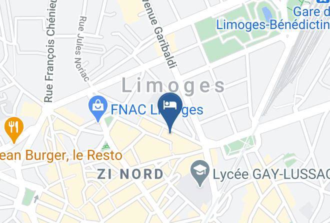 Haute Vienne - Hotel Mercure Limoges Royal Limousin Maps