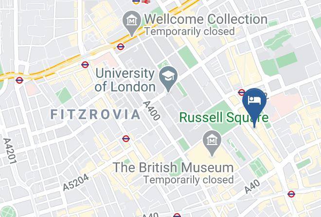 London - Mercure London Bloomsbury Hotel Maps