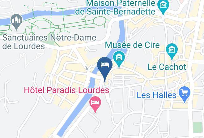 Hautes Pyrenees - Hotel Mercure Lourdes Imperial Maps