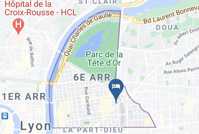 Rhone - Hotel Mercure Lyon Centre Brotteaux Maps